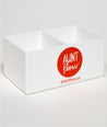 Empty Aunt Flow Display Box with Product Divider